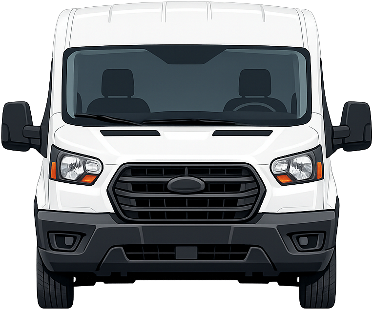 Ford Transit, front view